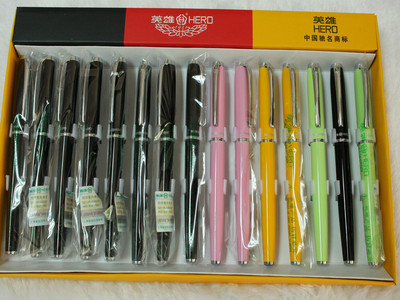 英雄9311暗尖多彩雅致金屬鋼筆 學(xué)生練字與商務(wù)饋贈的理想之選